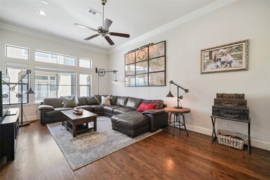 Main living space as viewed from the kitchen.  Sup