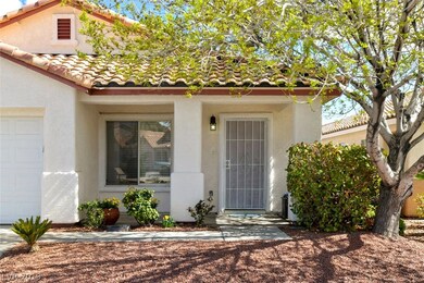 Front entry, security screen door.