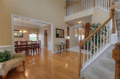 Inviting open foyer