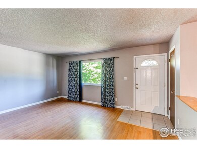 living room from hall