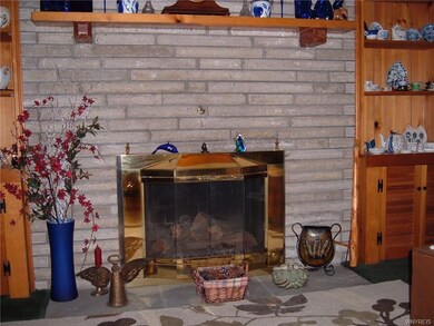 Fireplace is focal point of the room but was not u