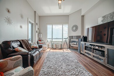 View from front door looking towards living room