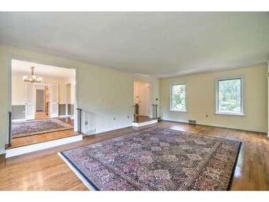 Living Room. Entertain guests in the spacious sunk