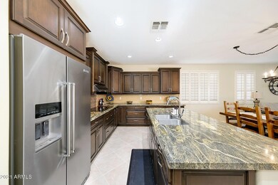 Granite & Custom Mexican Tile Backsplash