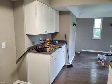 KITCHEN. MORE CABINETS. JUST FINISHING UP