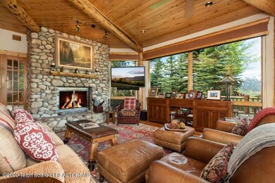 4. Living room and fireplace