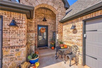 Cozy front porch area welcomes you inside!