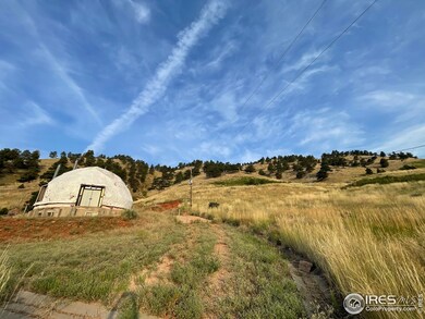 Driveway approaching the build site