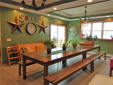 Another view of the dining room showing the lovely