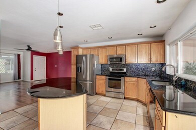 2901 kitchen into living room