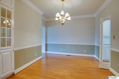 Dining room with built in.