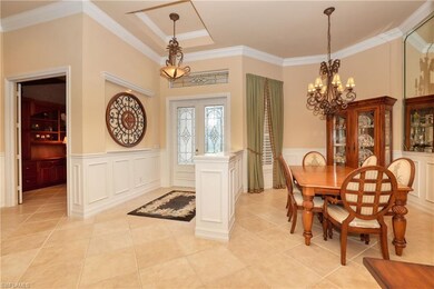 Foyer, Den / Office on Left, Formal Dining on Righ