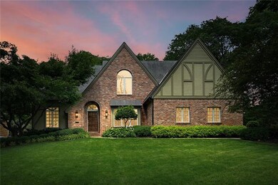 6020 Lockton Lane at twilight.