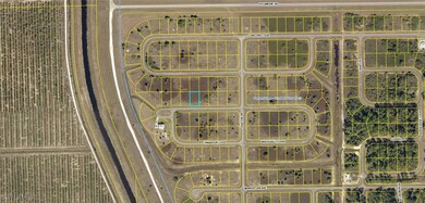 Aerial view of property's location