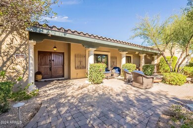 Gorgeous gated front courtyard