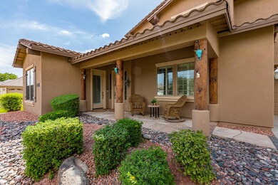 Welcoming front entry