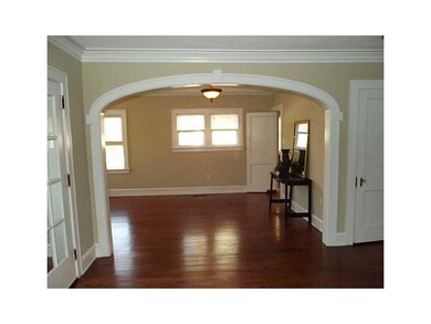 Interior Space/Layout. Beautiful arches, paned doo