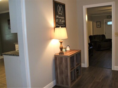 Dining Room to Kitchen & Living Room