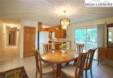 Large dining area