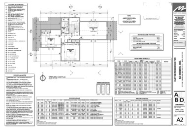 A2-Upper Level Floor Plan