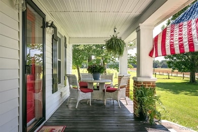 Front porch to sit and watch the storms roll in