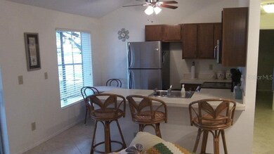 Kitchen has extra lighting ans switches