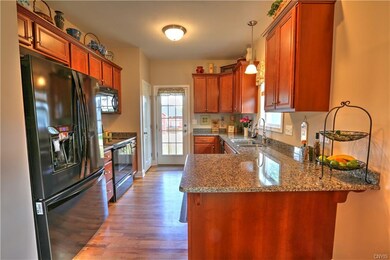 Gorgeous hardwood floors, granite counter tops and