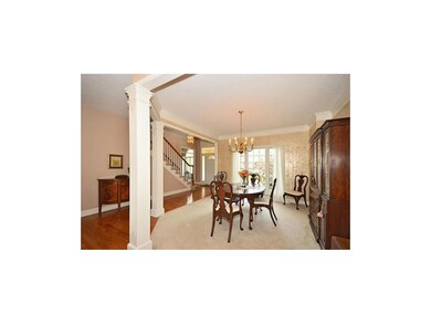 LARGE FORMAL DINING AREA.