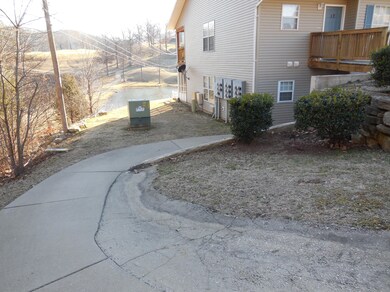 Sidewalk to Lower Units