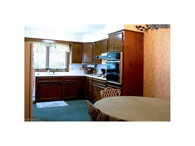 Kitchen is good size with ample room for casual di