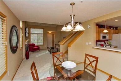 Dining Room. Open & airy floor plan separated by c