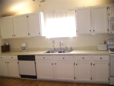 full appliance kitchen and garden view window