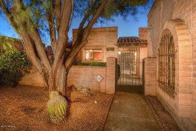 Approach to Gated Courtyard