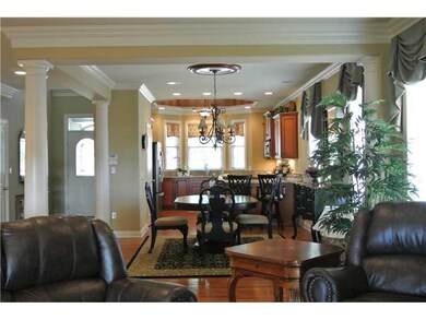 1st Floor Plan. View from the family room into the