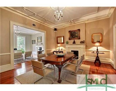 Dining Room. Dining into parlor -