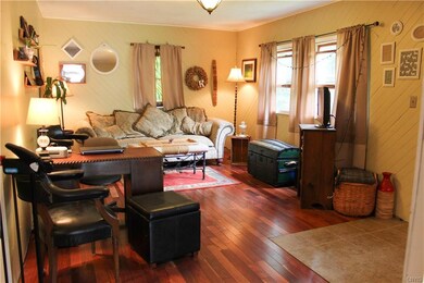 The inside of this 1-bedroom home is super-cute! H