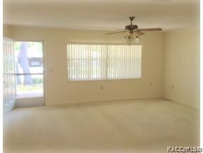 Living room view to entry
