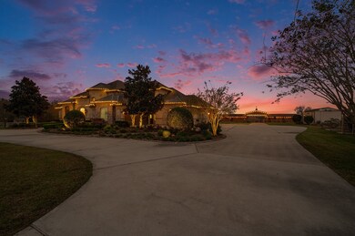 Beautiful landscape lighting and exterior soffits