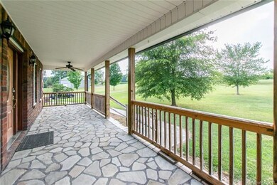 Beautiful Stone Work on Front Porch