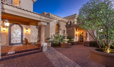 Gated Front Courtyard