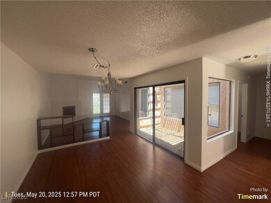 Unfurnished dining area featuring wood finished fl