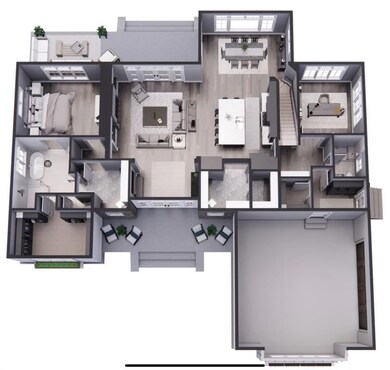 View of floor plan / room layout