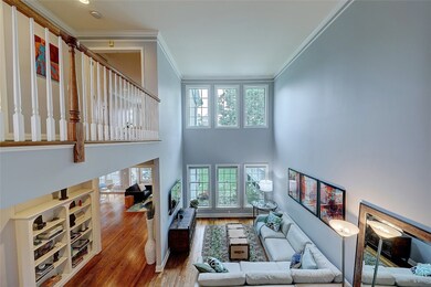 Soaring Ceilings and banks of windows