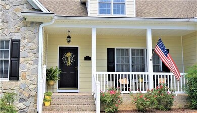 Front porch is a great spot for relaxing and enjoy