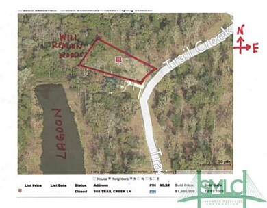 Aerial View. This homesite currently has just one 