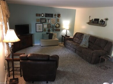 Living room inside front door