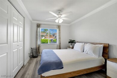 Bedroom #2 featuring Cortex vinyl flooring, a clos