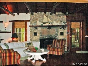 Fireplace in Living Room