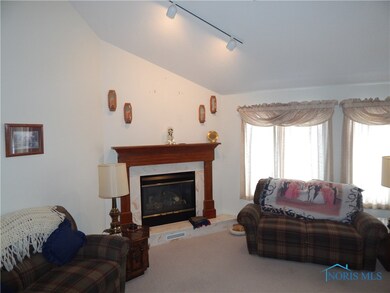 Living Room with Fireplace