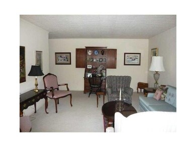 Living Room. The living room has lots of wall spac